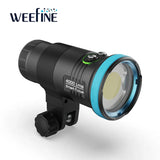 Weefine WF107 Smart Focus 4000 V2 Multifunctional Video Light for Scuba Diving Underwater Photography Videography Lamp