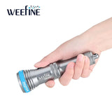 Weefine WF109 SN2200 Dive Torch Waterproof Scuba Diving Flashlight 2200-Lumens Underwater Search Lamp Night Dive Light