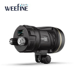 Weefine WFS09 Ring Strobe & 3000-Lumen Video Light Scuba Diving Waterproof Flash Underwater Photography Video Lamp