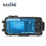 Weefine WFH07X Universal Phones Smart Housing (iPhone and Android) Scuba Diving Underwater Photography Cellphone Case