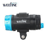 Weefine WF106 Smart Focus 5000 V2 Video Light with LED Flash Function for Scuba Diving Underwater Photography