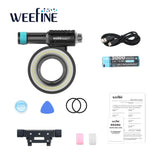 Weefine WF108 Ring Light 1500 Lumen for Olympus Tough TG7/6/5 Camera Scuba Diving Underwater Photography