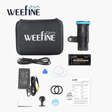 Weefine WF107 Smart Focus 4000 V2 Multifunctional Video Light for Scuba Diving Underwater Photography Videography Lamp