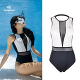 Women‘s Sleeveless Wetsuit 1.5mm Deep V & Backless Swimsuit | SaveOcean