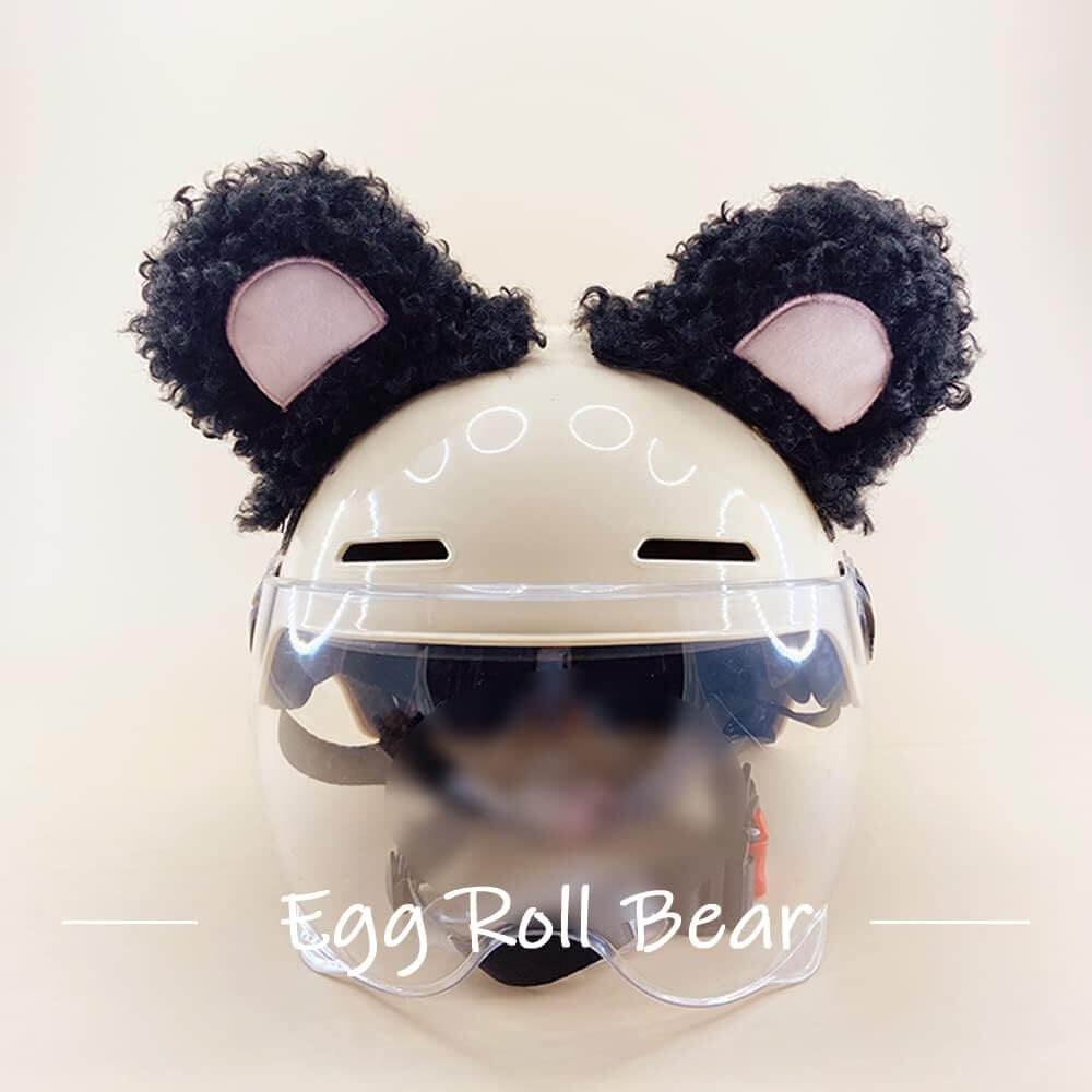 decoration motorcycle helmet Cartoon Helmet Accessories Cute Helmet Ears Horns Decoration for Kids and Adults Snowboarding, Skiing, Biking, Cycling, Skating – HYDRONE DIVING