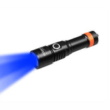 D530 CREE LED 1300-Lumen Flashlight with 6 Color Light