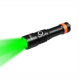 D530 CREE LED 1300-Lumen Flashlight with 6 Color Light