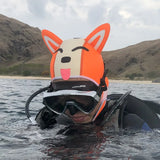 3mm Fox Wetsuit Hood Cartoon Dog Scuba Diving Hood Puppy Surfing Cap | HYDRONE