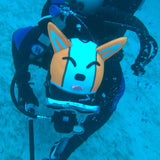3mm Fox Wetsuit Hood Cartoon Dog Scuba Diving Hood Puppy Surfing Cap | HYDRONE