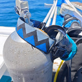 Fabric Diving Mask Strap for Scuba, Freediving Snorkeling Mask | HYDRONE