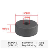 Weefine High-Density Buoyancy Block Underwater Camera Ultra Light Buoyancy Float Kit for Scuba Diving Underwater Photography