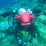 3mm Red Crab Wetsuit Hood Cartoon Scuba Diving Hood Surf Cap | HYDRONE