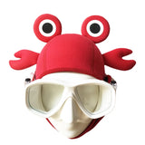 3mm Red Crab Wetsuit Hood Cartoon Scuba Diving Hood Surf Cap | HYDRONE