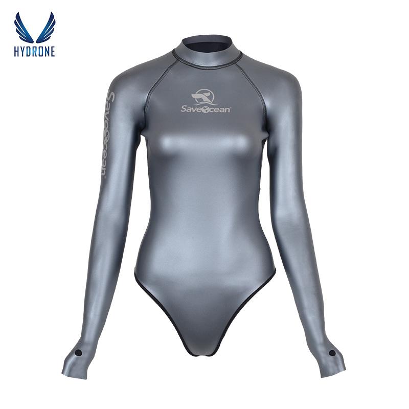Spring Suit Women's Freediving Wetsuit 2mm Neoprene Long Sleeve
