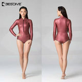 2/3mm Classic Spring Wetsuit Front Zipper Bodysuit