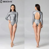 2mm Spring Wetsuit Open-Back Bodysuit