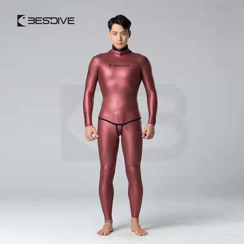 Bestdive 5mm Classic Smoothskin Man's Freediving Wetsuit Yamamoto Neoprene