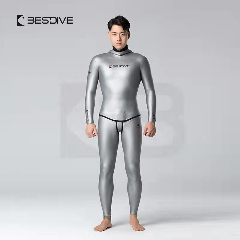 Bestdive 2mm 3mm Classic Smoothskin Man's Freediving Wetsuit Yamamoto Neoprene