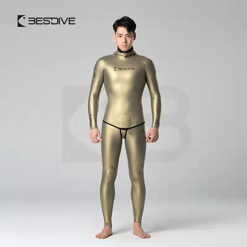 Bestdive 5mm Classic Smoothskin Man's Freediving Wetsuit Yamamoto Neoprene