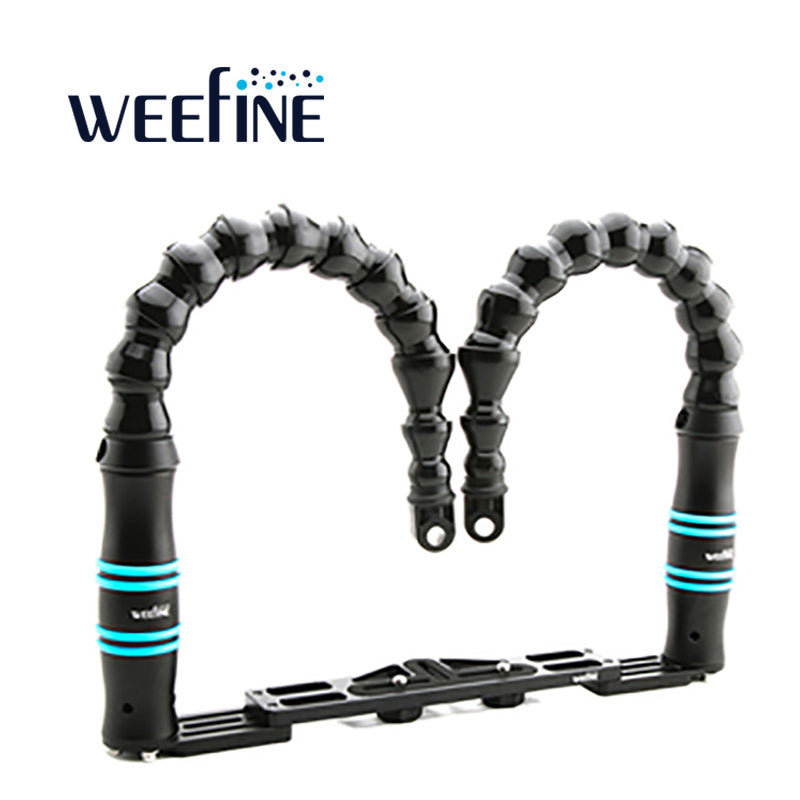 Weefine Adjustable Flexible 2 YS flex arm tray Bracket underwater photography