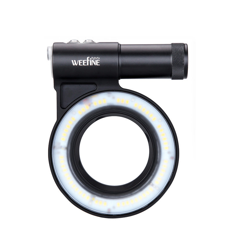Weefine WF058 Ring Light 3000-Lumen Strobe Underwater Photography Scuba Diving