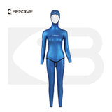 Bestdive 2mm 3mm Classic Smoothskin Women's Freediving Wetsuit Yamamoto Neoprene