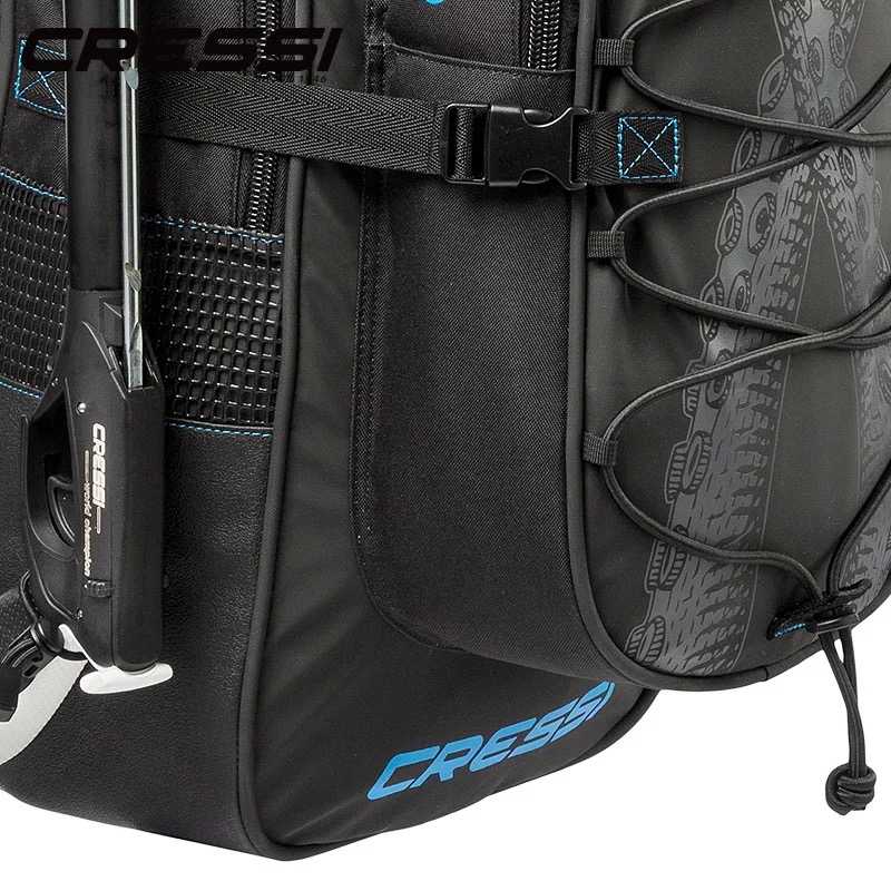 Cressi Piovra Freediving Long Fin Bag Spearfishing Equipment Backpack