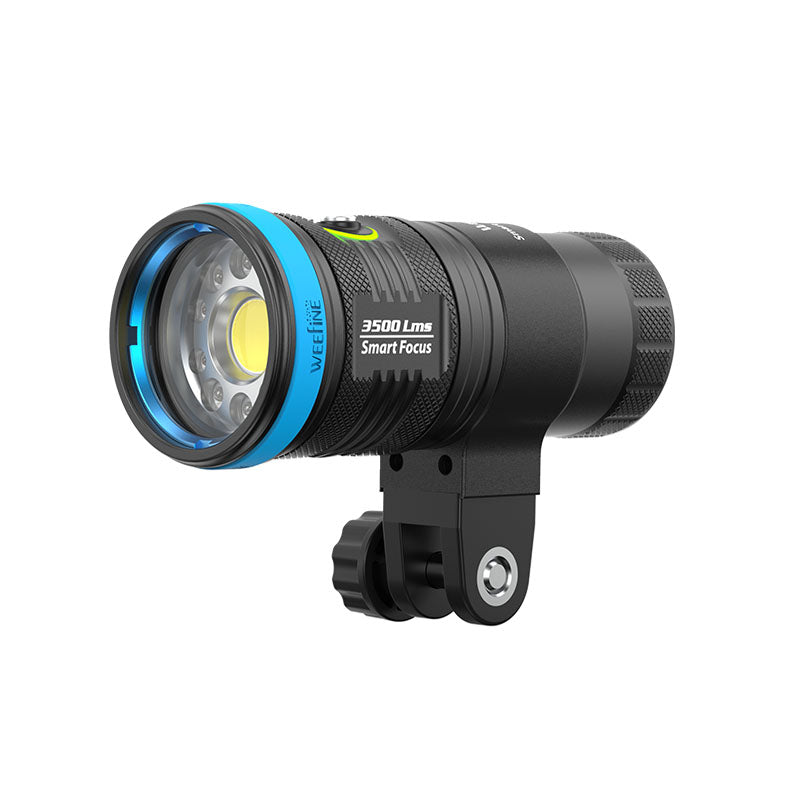 Weefine WF089 Smart Focus 3500-Lumen Video Light with Strobe Mode