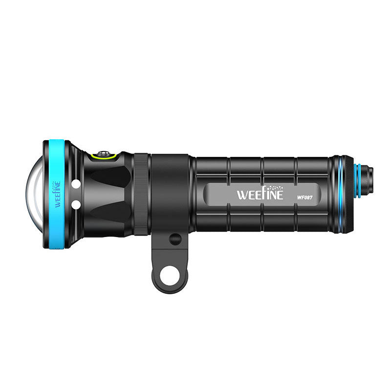 Weefine WF087 Solar Flare 13000-Lumen Wide Angle Video Light Underwater Photography Flashlight