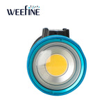 Weefine WF099 Solar Flare 7000-Lumen Wide Angle Video Light Underwater Photography Flashlight