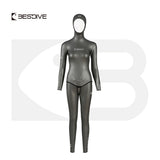 Bestdive 5mm Classic Smoothskin Women's Freediving Wetsuit Yamamoto Neoprene