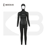 Bestdive 2mm 3mm Classic Smoothskin Women's Freediving Wetsuit Yamamoto Neoprene