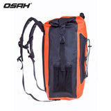 OSAH Waterproof Outdoor 20L 40L Backpack Dry Bag Water Resistant Heavy Duty Roll-Top Closure Cushioned Padded Back Panel Diving