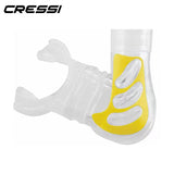 Cressi ALPHA ULTRA Dry Silicone Snorkel Flexible Breathing Tube