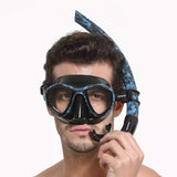 Cressi Metis Hunter Camouflage Spearfishing Diving Mask Snorkel Set