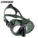 Cressi Nano Ultra Low Volume Free Diving Mask Tempered Glass 2 Window