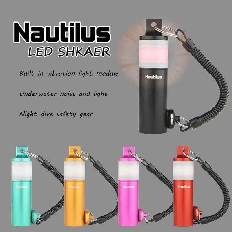 Underwater LED Shake Bell for Scuba Diving Night Dive | Nautilus HYDRONE DIVING Underwater LED Shake Bell for Scuba Diving Night Dive | Nautilus HYDRONE DIVING