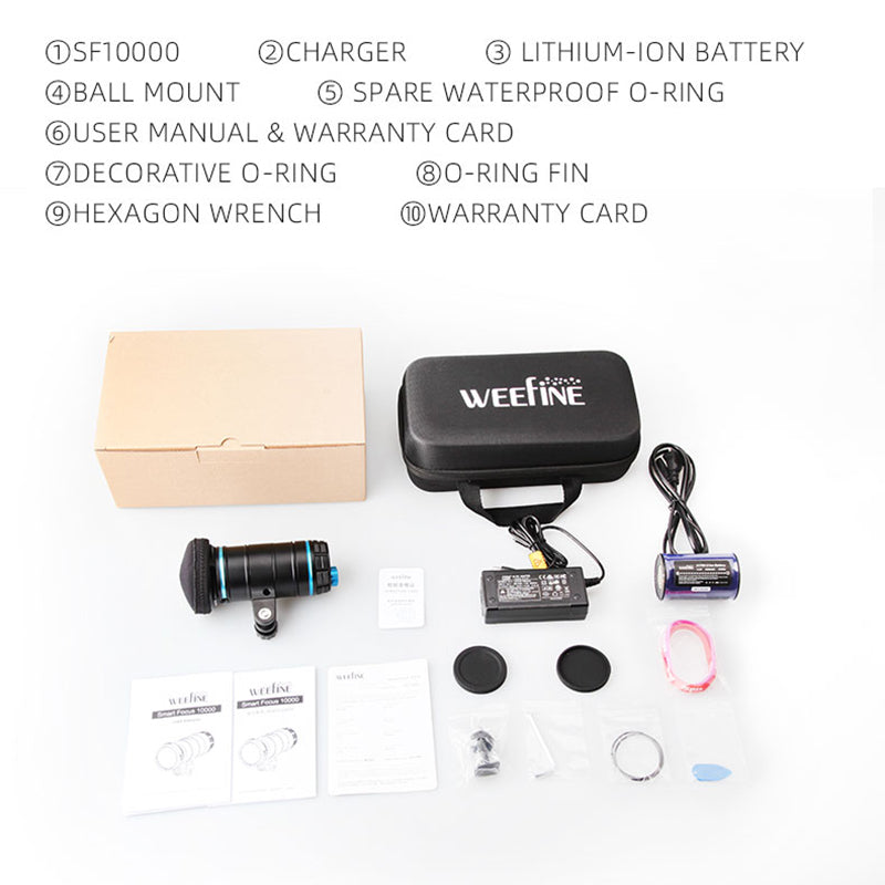 WF074 Smart Focus 10000-Lumen Video Light