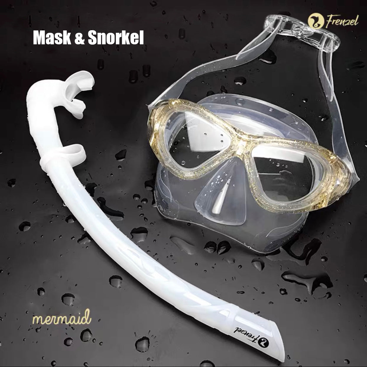 Masquerade Ball Snorkel Dive Mask Low Volume Capacity Anti-Fog