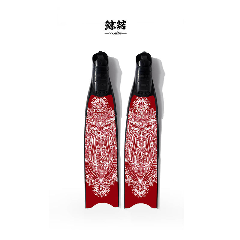 Free Diving Fin Skins (Fins Sticker Coating/Fins Film) Protect Fin ...