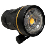 Weefine WFS07 Mini Ring Strobe & 3000-Lumen Video Light In One Waterproof Flash Underwater Photography Video Lamp