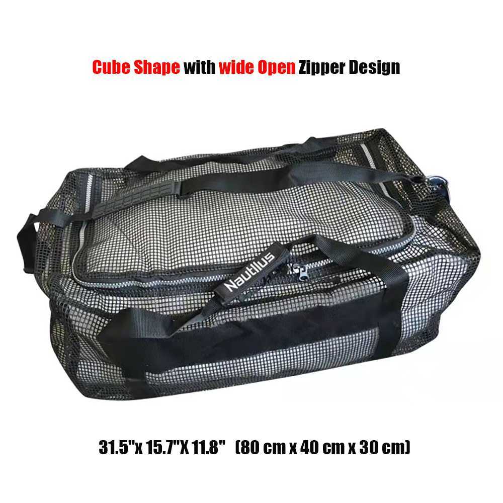 Divng Equipment Mesh Duffle Bag 96L