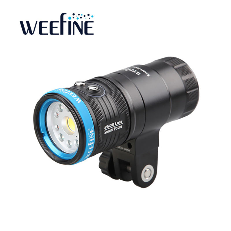 WEEFINE-F078-Smart-Focus-2500-Lumen-Video-Light-Underwater-Photography-Scuba-Diving-Video-Lamp
