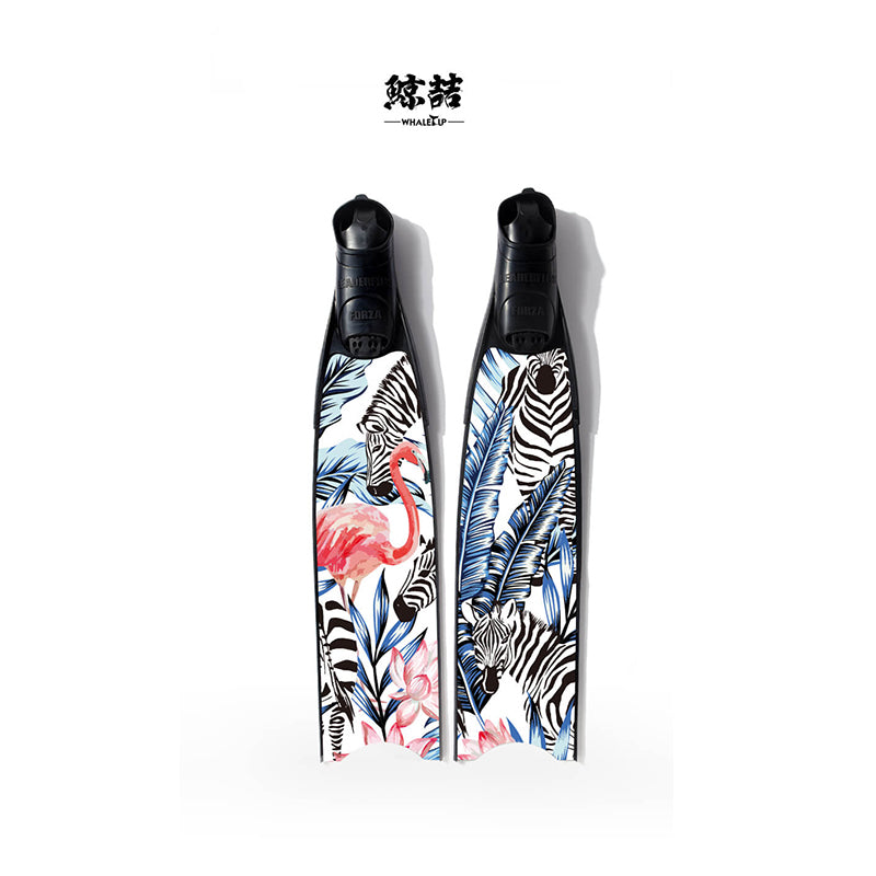 Free Diving Fin Skins (Fins Sticker Coating/Fins Film) Protect Fin ...